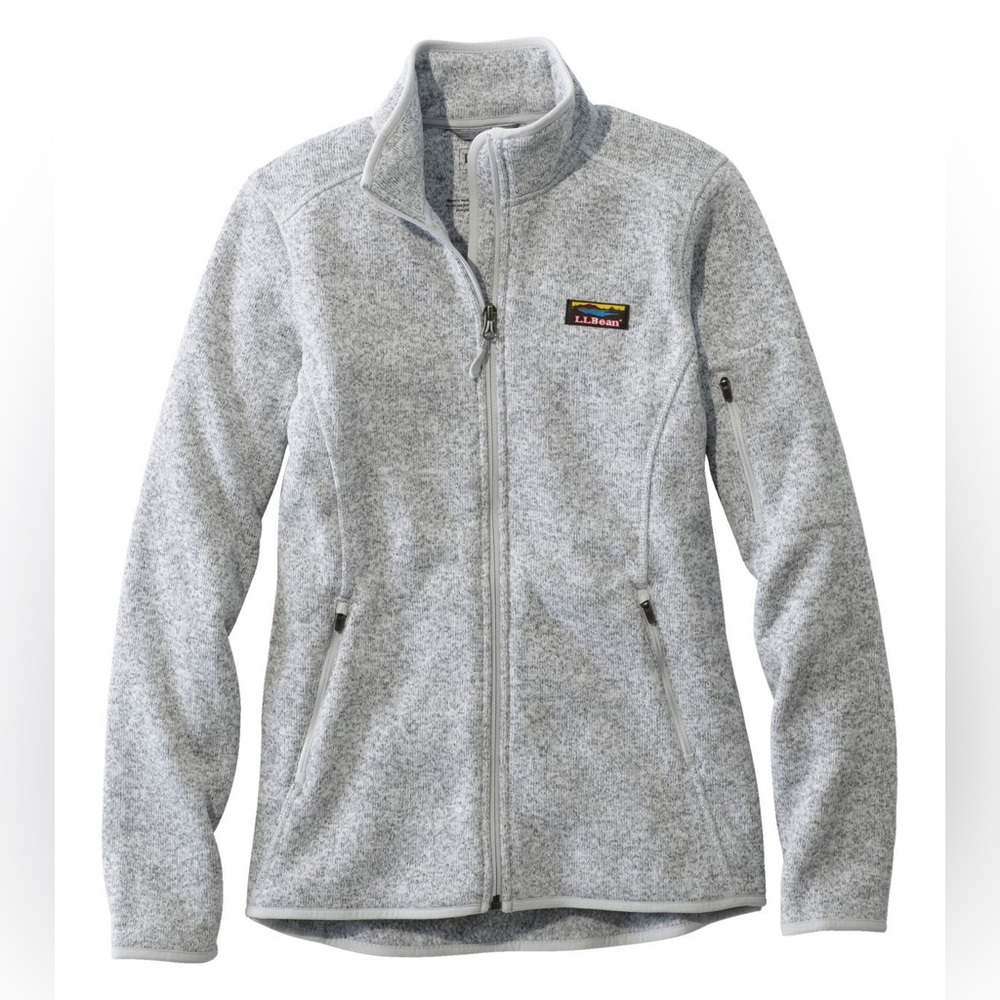 Great condition, Women's L.L.Bean Sweater Fleece Full-Zip Jacket.